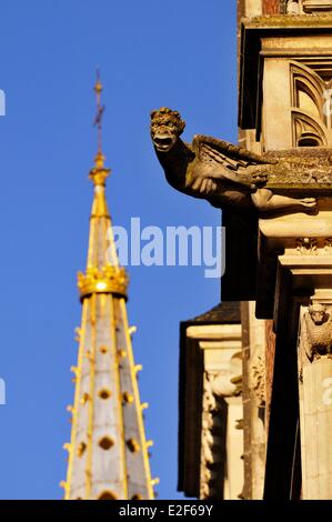 France Loir et Cher Val de Loire classé au Patrimoine Mondial par l'UNESCO Blois Château de Blois aile Louis XII de style Renaissance Banque D'Images