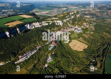 France Aveyron Parc Naturel Régional des Grands Causses (Parc Naturel Régional des Grands Causses) Roquefort-sur-Soulzon le Banque D'Images