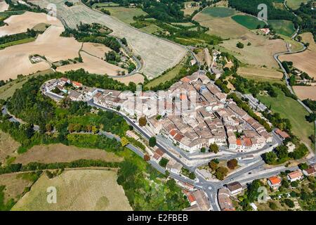 France Tarn Castelnau de Montmiral étiqueté Les Plus Beaux Villages de France (Les Plus Beaux Villages de France) la Banque D'Images