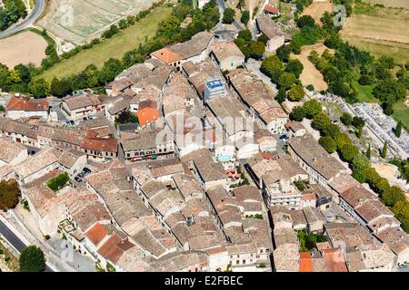 France Tarn Castelnau de Montmiral étiqueté Les Plus Beaux Villages de France (Les Plus Beaux Villages de France) la Banque D'Images