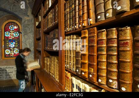 La France, Bas Rhin, Sélestat, bibliothèque humaniste Beatus Rhenanus,'' Banque D'Images