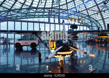 L'Autriche, Pays de Salzbourg, Red Bull Hangar 7, Flying Bulls Banque D'Images