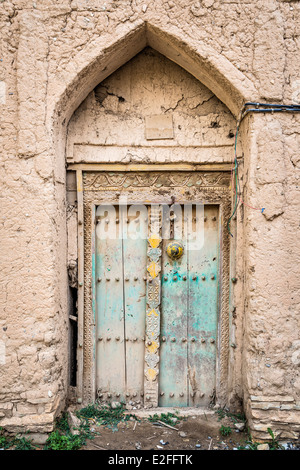 Image d'une porte à Birkat al mud en Oman Banque D'Images