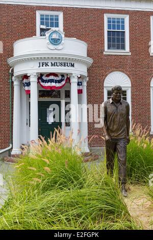 United States, Massachusetts, Cape Cod, Hyannis, Hyannisport, le Musée John F. Kennedy Banque D'Images