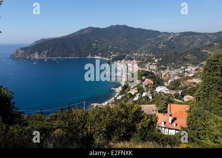 Italie Ligurie Moneglia Banque D'Images