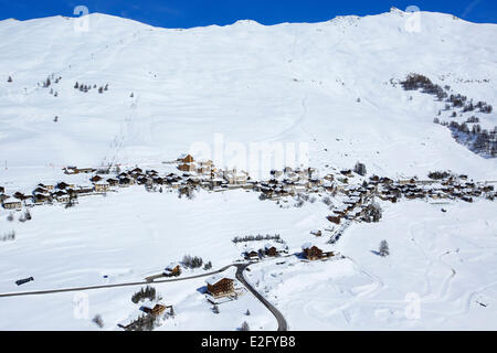 France Hautes Alpes Parc Naturel Régional du Queyras saint veran étiqueté Les Plus Beaux Villages de France (la plus belle Banque D'Images