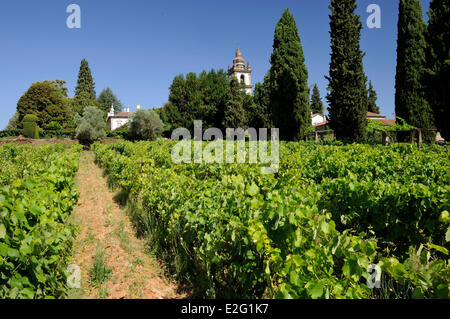 Douro Portugal Vila Real Solar de Mateus Mateus manoir construit dans la première moitié du xviiie siècle par Nicolau Nasoni dans un Banque D'Images