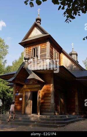 Pologne La Pologne a Grabarka Holy Hill (Swieta Gora Grabarka) chapelle Banque D'Images