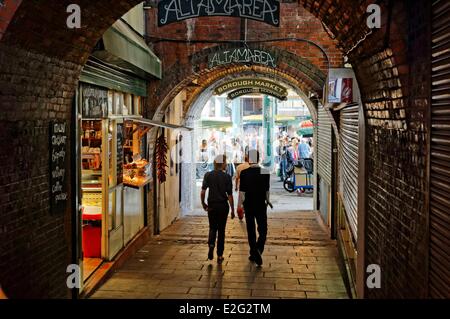 United Kingdom London Southwark Borough Market Le plus vieux marché alimentaire de la ville Banque D'Images