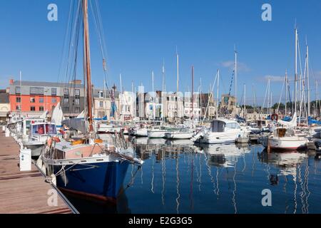 France Cotes d'Armor Paimpol port de plaisance Banque D'Images