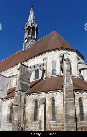 France Yonne Chablis Saint Martin church Banque D'Images