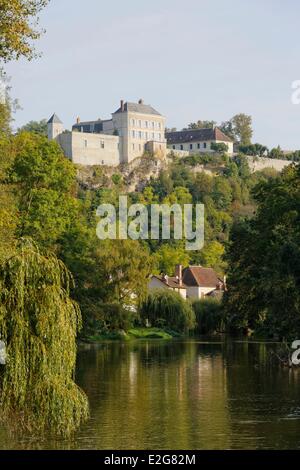 France Yonne Mailly le Chateau Yonne Banque D'Images