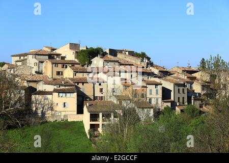 France Var Provence Verte Carces Banque D'Images