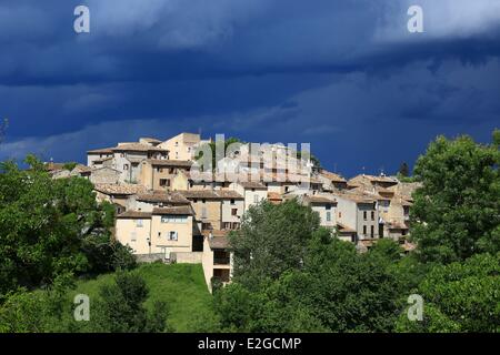 France Var Provence Verte Carces Banque D'Images