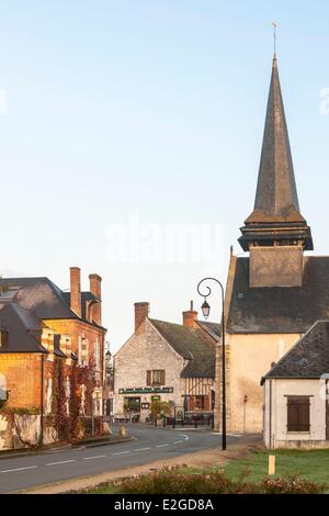 France Loiret Sologne Ligny le Ribault église Saint Martin Banque D'Images