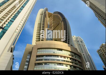 Panama City Panama Punta Colon au Trump Ocean Club International Hotel and Tower polyvalent de waterfront tour de condominiums Banque D'Images