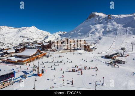 France Savoie massif Vanoise Tarentaise Tignes Tignes le Lac Banque D'Images