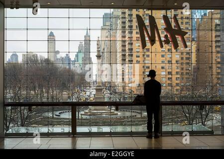 États-unis New York Manhattan Theatre district Colombus Circle vu shopping mall Time Warner Center Banque D'Images