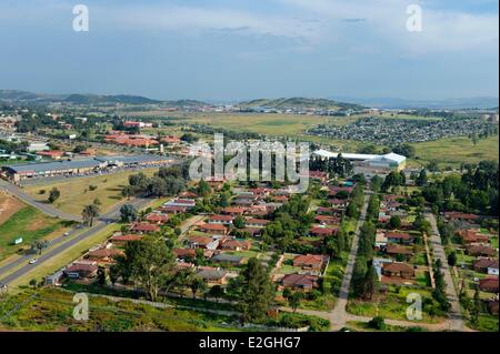 L'Afrique du Sud la province de Gauteng Johannesburg Soweto nouveaux développements de la classe moyenne en région d'Orlando Banque D'Images