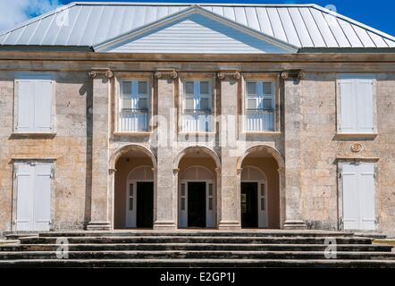 France Guadeloupe Marie Galante Grand Bourg Habitation Murat ou Chateau Murat plus grandes plantations de canne à sucre en Guadeloupe au 19ème siècle Banque D'Images