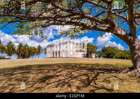 France Guadeloupe Marie Galante Grand Bourg Habitation Murat ou Chateau Murat plus grandes plantations de canne à sucre en Guadeloupe au 19ème siècle Banque D'Images