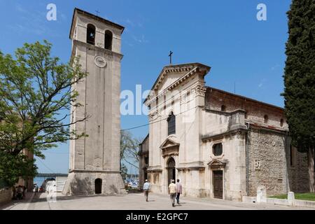 Croatie Istrie Pula cathédrale Côte Adriatique Banque D'Images