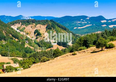 Italie Toscane Florence province Campagne du Mugello Banque D'Images