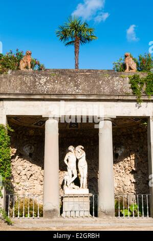 Italie Toscane Florence centre historique classé au Patrimoine Mondial par l'UNESCO de Boboli Grotte d'Adam et Eve Banque D'Images