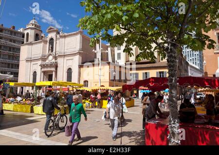 France Var Toulon Cours Lafayette balade Banque D'Images