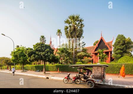 Musée National de Phnom Penh au Cambodge Banque D'Images