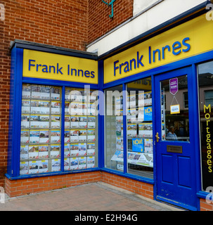 Recherche et offres d'établissement Innes Frank Arnold Nottingham England UK Banque D'Images