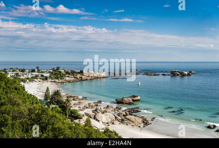 Bay, Camps Bay, péninsule du Cap, Cape Town, Western Cape, Afrique du Sud Banque D'Images