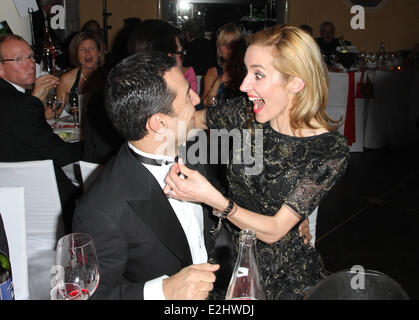 Erol Sander, Caroline Godet au 40ème Bal du Film Allemand (Deutscher Filmball) à l'hôtel Bayerischer Hof. Où : Munich, Allemagne Quand : 19 Jan 2013 Banque D'Images