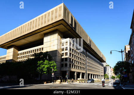 Siège du FBI, J. Edgar Hoover Building, 935 Pennsylvania Ave NW, Washington DC Banque D'Images