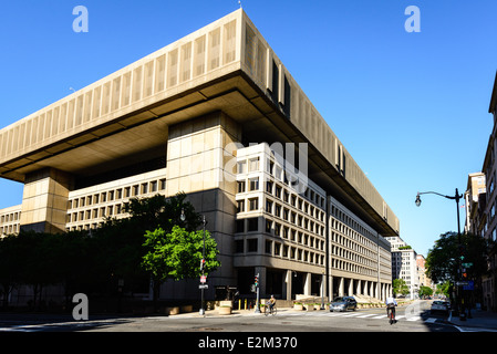 Siège du FBI, J. Edgar Hoover Building, 935 Pennsylvania Ave NW, Washington DC Banque D'Images