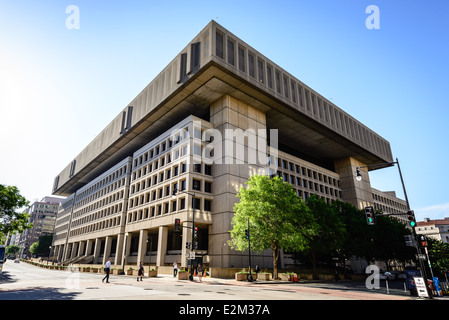 Siège du FBI, J. Edgar Hoover Building, 935 Pennsylvania Ave NW, Washington DC Banque D'Images