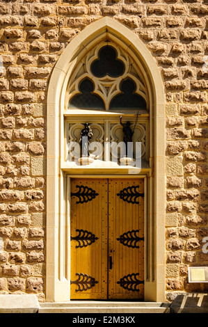 Sanctuaire de Notre Dame de Lourdes , San Juan Pueblo Ohkay Owingeh, paroisse, Nouveau Mexique Banque D'Images