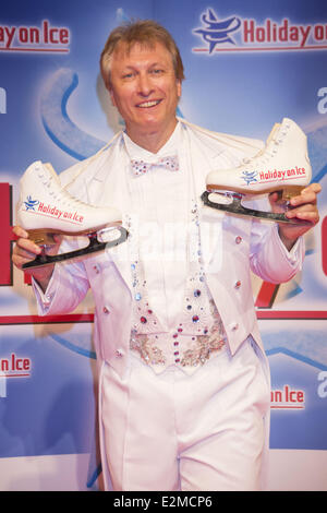 Norbert Schramm participant à la conférence de presse pour le nouveau spectacle Holiday on Ice Platinum. Où : Hambourg, Allemagne Quand : 19 août 2013 Banque D'Images