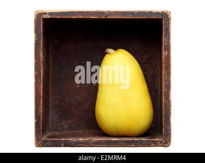 Melon Oriental isolé sur fond blanc Banque D'Images