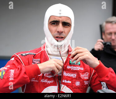 Dario Franchitti participe aux sessions de test de la série Rolex à Daytona International Speedway de Daytona Beach, Floride. En vedette : Dario Franchitti Où : Daytona Beach, Florida, United States Quand : 09 Jan 2013 Banque D'Images