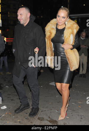 Josie Gibson célèbre son anniversaire au Café de Paris de nuit Comprend : Aisleyne Horgan-Wallace Où : London, United Kingdo Banque D'Images