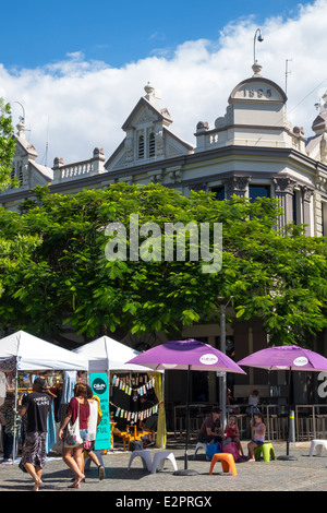 Brisbane Australie,Southbank Parklands,Stanley Street Plaza,Saturday Market,shopping shopper shoppers magasins marchés achats vendre,re Banque D'Images