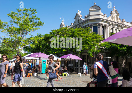 Brisbane Australie,Queensland Southbank Parklands,Stanley Street Plaza,marché du samedi,shopping shopper shoppers shopping magasins marché Banque D'Images