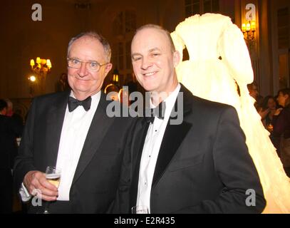 De grandes attentes gala tenu à l'hôtel Waldorf, Aldwych - à l'intérieur avec : Jim Broadbent,Tim McInnerny Où : London, Royaume-Uni Quand : 07 févr. 2013 Banque D'Images