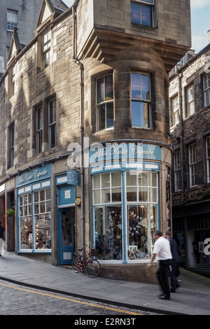 Mme Katie Cupcake cadeaux sur Cockburn Street, Edinburgh Old Town Banque D'Images