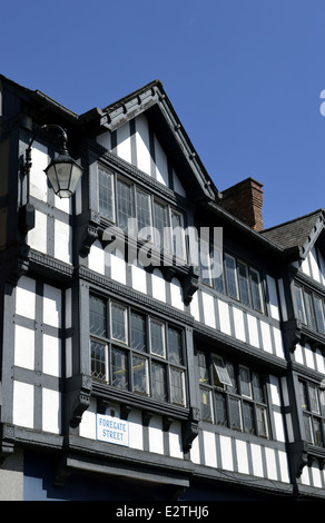 Foregate Street Chester Banque D'Images