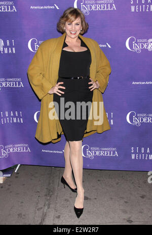 Première de 'Cinderella' au théâtre de Broadway - Arrivées comprend : Cady Huffman Où : New York, NY, United States Quand : 03 Mars 2013 Banque D'Images