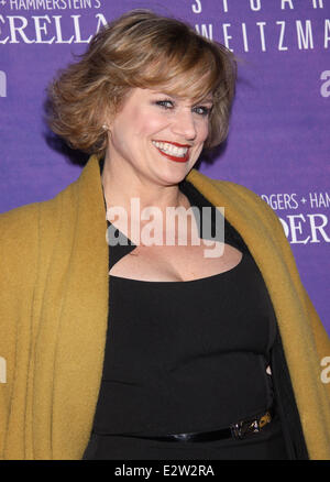 Première de 'Cinderella' au théâtre de Broadway - Arrivées comprend : Cady Huffman Où : New York, NY, United States Quand : 03 Mars 2013 Banque D'Images