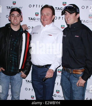 Richard Childress légende Nascar Racing et ses petits-fils Austin et Ty Dillon répondent à leurs fans au Venetian Hotel and Casino Banque D'Images