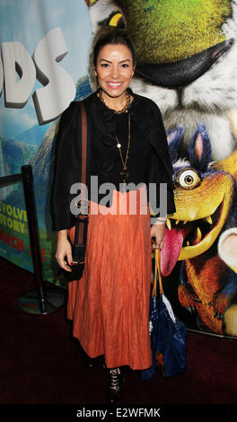 'Les Croods' premiere à l'Empire Leicester Square - Arrivées en vedette : Elen Rivas Où : London, Royaume-Uni Quand : 10 Mars 2013 Banque D'Images